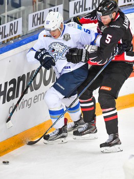 10.10.2017. "Авангард" - "Барыс" 3:4