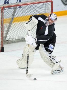 Тренировочный матч "Авангарда" с "Омскими Ястребами"