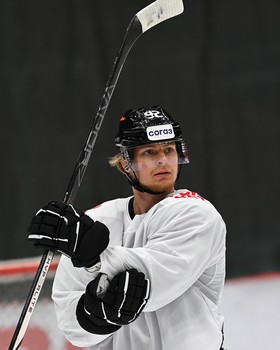 Раскатка «Авангарда» перед матчем с «Локомотивом»