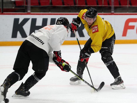 Первая тренировка «Авангарда» в новом сезоне