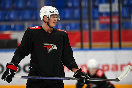 Раскатка «Авангарда» перед выездным матчем со «Спартаком»