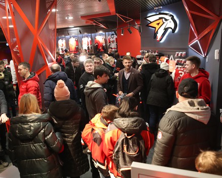 Открытие официального клубного фан-стора в Балашихе