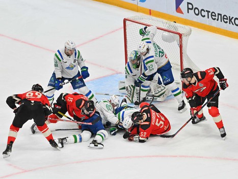 01.03.2020. 1/4 финала Конференции Восток, 1 матч. «Авангард» - «Салават Юлаев» 5:2