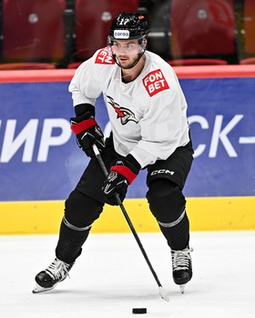 Первая ледовая тренировка «Авангарда»