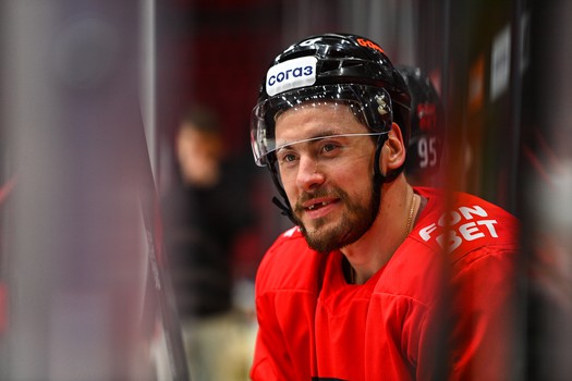 Тренировка «Авангарда» перед матчем с «Адмиралом»