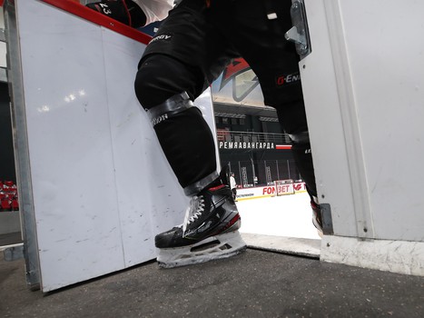 Раскатка «Авангарда» перед матчем с «Ак Барсом»