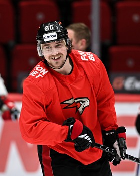 Раскатка «Авангарда» перед матчем с «Трактором»