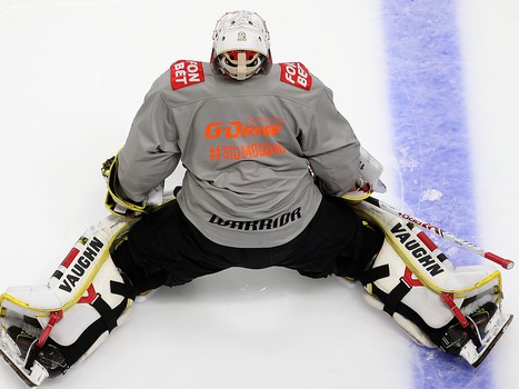 Раскатка «Авангарда» перед матчем с рижским «Динамо»