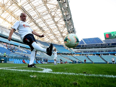 Товарищеский матч по футболу. Сборная «Авангард» - «Мощные СМИ» 13:2