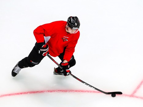 Раскатка «Авангарда» перед третьим матчем финальной серии с ЦСКА