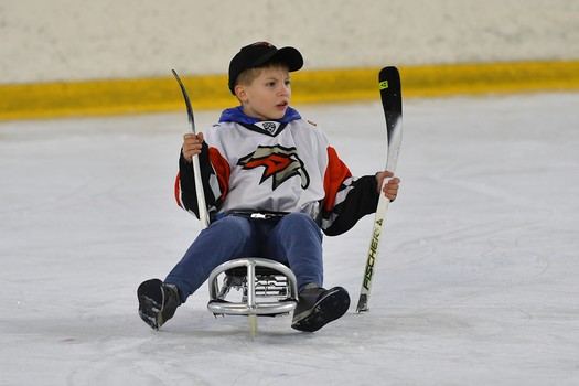 Турнир по следж-хоккею в Омске, день 2