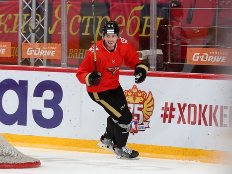 Раскатка «Авангарда» перед матчем с «Амуром»