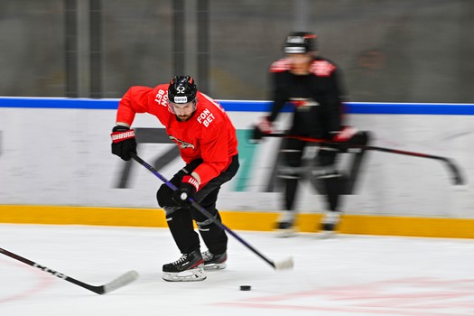 Первая тренировка «Авангарда» под руководством Михаила Кравеца