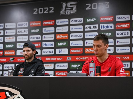 Открытая тренировка «Авангарда» перед плей-офф