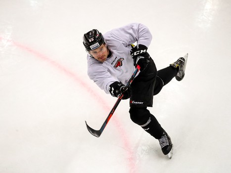 Раскатка «Авангарда» перед четвертым матчем серии с «Барысом»