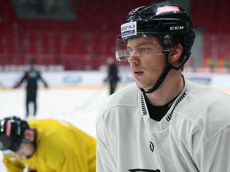 Раскатка «Авангарда» перед матчем с «Салаватом Юлаевым»