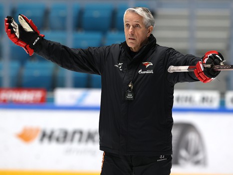 Тренировка «Авангарда» перед матчем в Нур-Султане