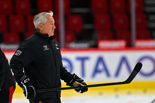 Тренировка «Авангарда» перед матчем с «Адмиралом»