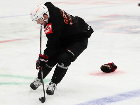 Раскатка «Авангарда» перед выездным матчем с «Нефтехимиком»