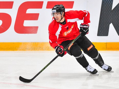 Раскатка "Авангарда" перед матчем с ЦСКА