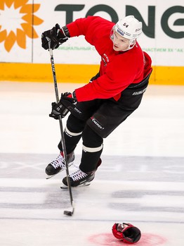 Раскатка «Авангарда» перед четвертым матчем серии с «Ак Барсом»