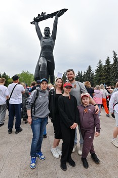 Возложение цветов в Парке Победы