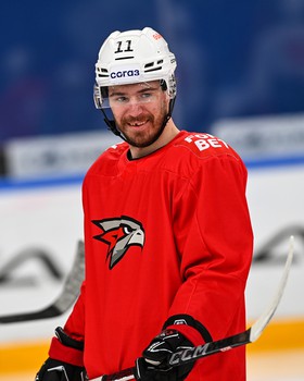 Раскатка «Авангарда» перед третьим матчем серии с «Ладой»