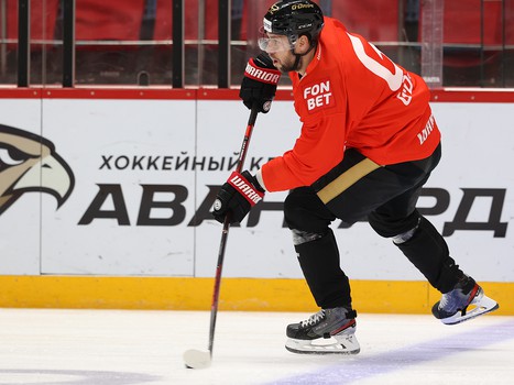 Раскатка «Авангарда» перед матчем с «Автомобилистом»