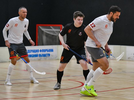 Товарищеский матч по флорболу. «Охранники Крылова» - «Мощные СМИ» 10:2