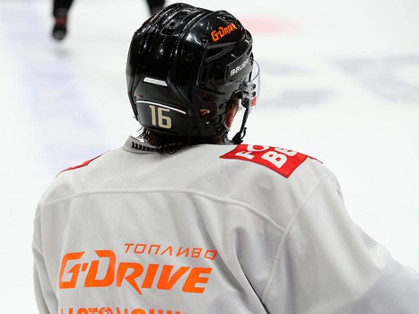 Раскатка «Авангарда» перед матчем с «Автомобилистом»