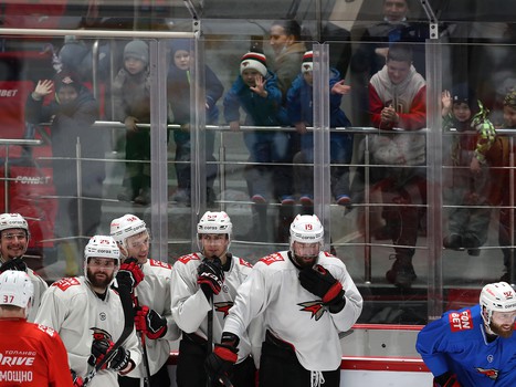 Открытая тренировка «Авангарда» перед стартом финала Востока