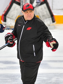 Раскатка "Авангарда" перед матчем с "Куньлунь Ред Стар"