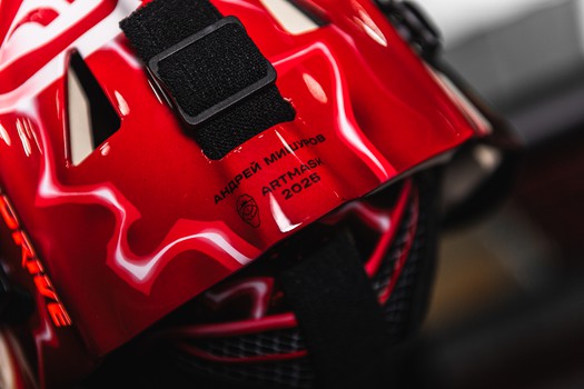 Новый шлем Андрея Мишурова