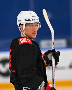 Раскатка «Авангарда» перед третьим матчем серии с «Ладой»