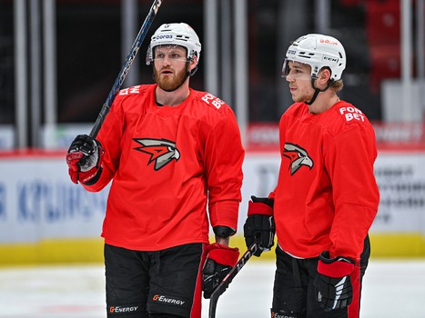 Открытая тренировка «Авангарда» перед финалом Востока