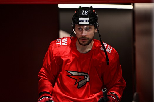 Тренировка «Авангарда» в Омске