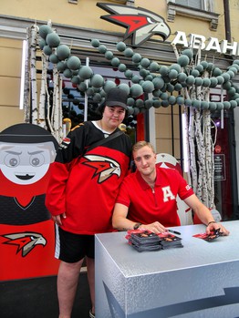 Александр Волков на вечеринке Буэнос Летос