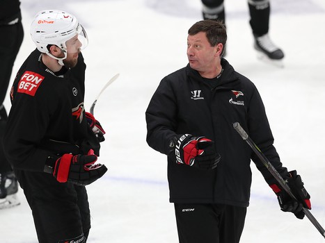 Раскатка «Авангарда» перед пятым матчем финальной серии с ЦСКА