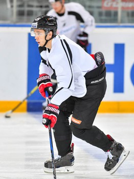 Раскатка "Авангарда" перед матчем с "Сибирью"