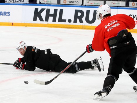 Раскатка «Авангарда» перед выездным матчем с «Ак Барсом»