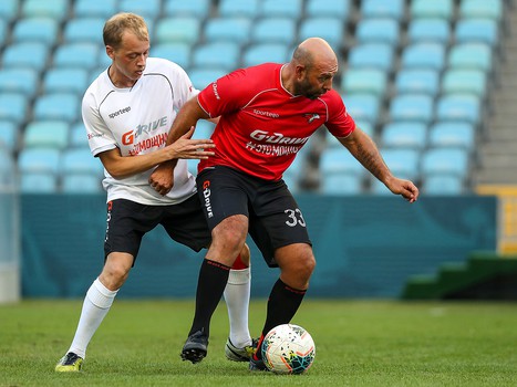 Товарищеский матч по футболу. Сборная «Авангард» - «Мощные СМИ» 13:2