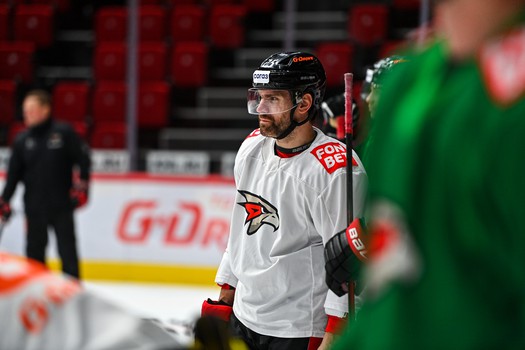 Тренировка «Авангарда» в Омске