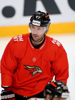 Раскатка «Авангарда» перед матчем с «Локомотивом»