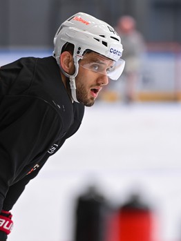 Тренировка «Авангарда» в Омске