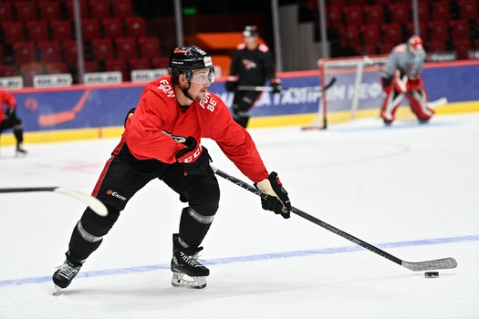 Тренировка «Авангарда» в Омске