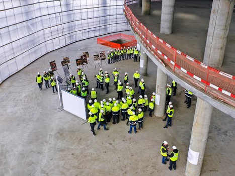 Техническая готовность «Арены Омск» составляет 35%