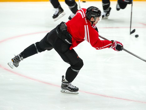 Раскатка «Авангарда» перед матчем со «Слованом»