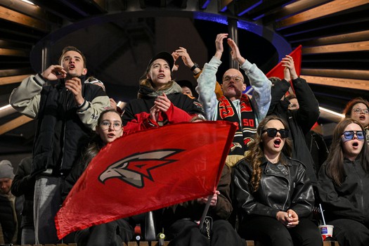 Фан-зона «Авангарда» в Городском саду