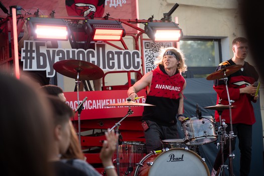 Василий Пономарёв на вечеринке Буэнос Летос