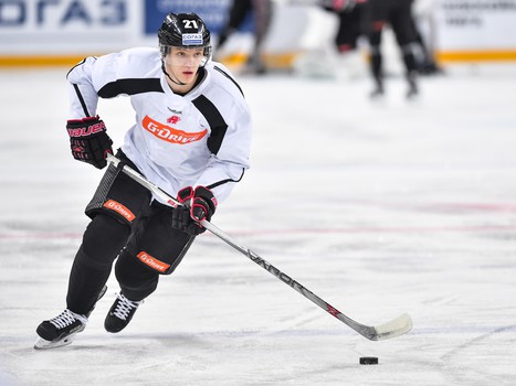 Раскатка "Авангарда" перед матчем с "Ладой"